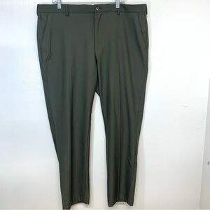 Greg Norman  Pants Men 40x30 Olive Green Stretch‎   Active Golf Casual Workwear